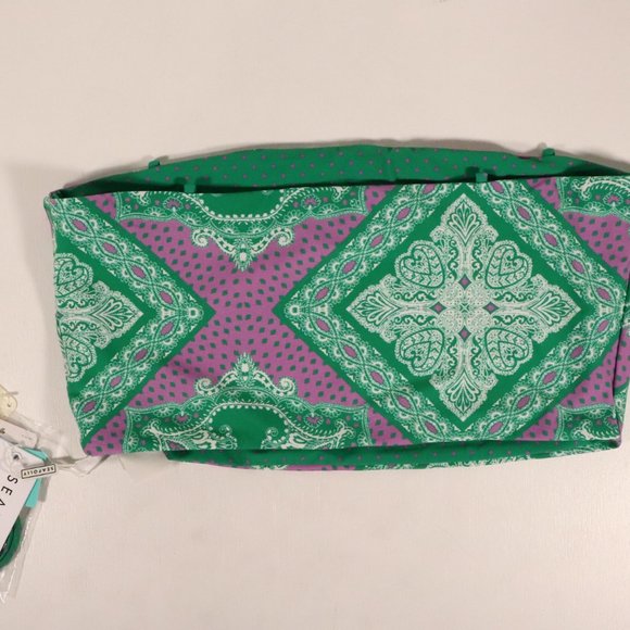 NWT Seafolly Bandana Bay Longline Tube in Jungle - Picture 9 of 13